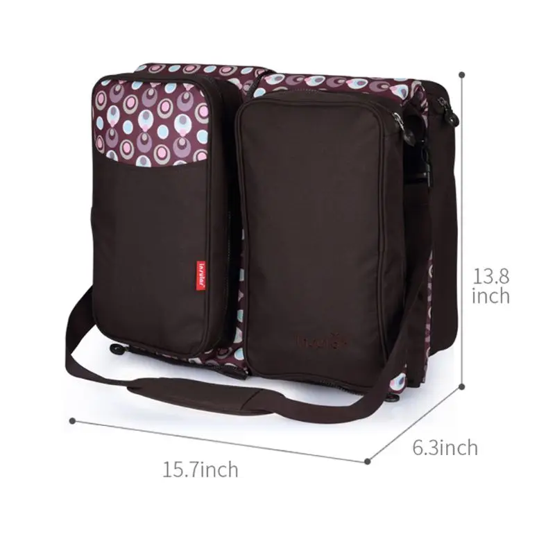 3 in 1 Mummy Tote Shoulder Handbag Folding Baby Bed Portable Nappy Diaper Bag
3 in 1 Mummy Tote Shoulder Handbag Folding Baby Bed Portable Nappy Diaper Bag