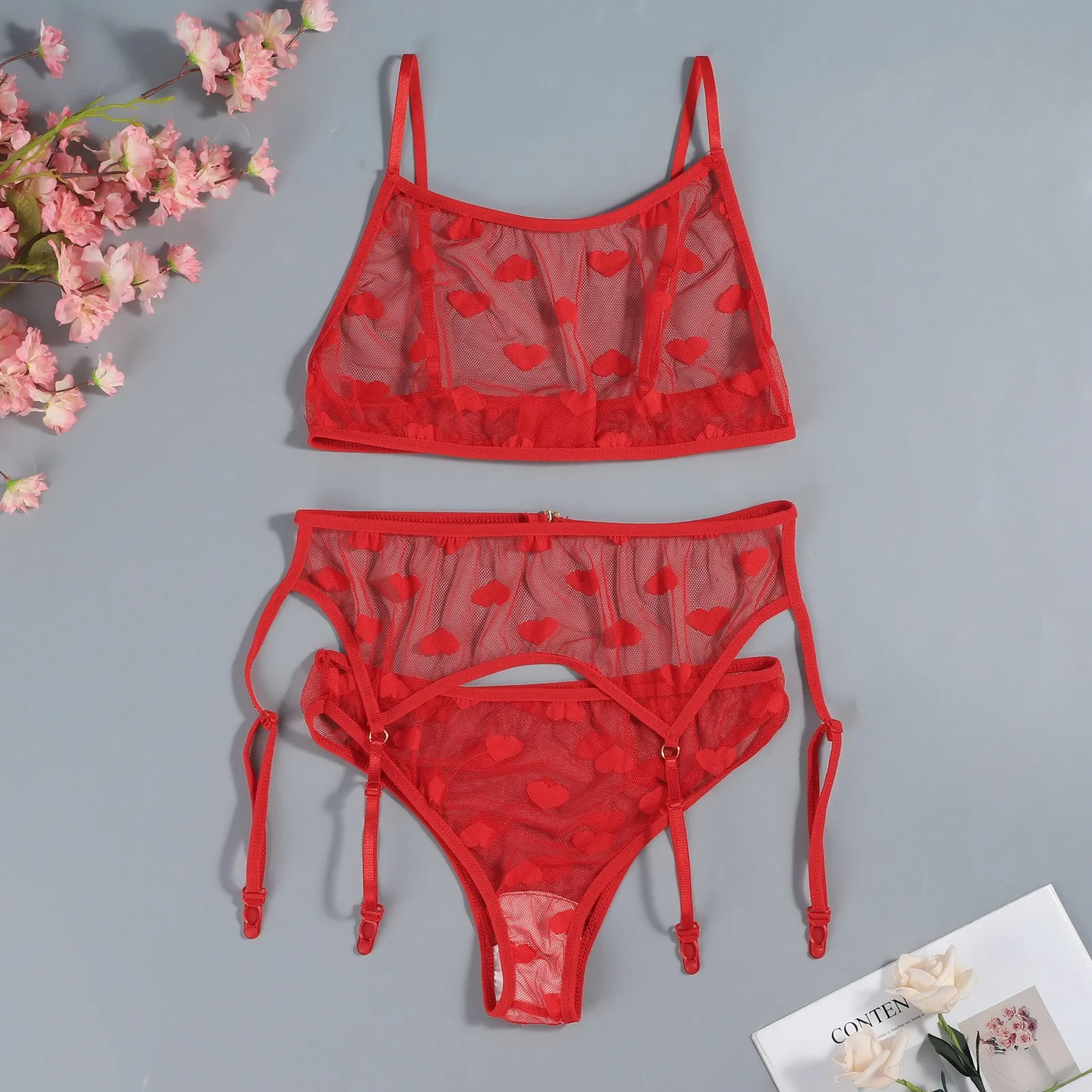 Women Sexy Love Lace Lingerie Underwear Sleepwear G-string Pajamas Garter Erotic Lingerie Set Bra Party Set Wholesale 2021
Women Sexy Love Lace Lingerie Underwear Sleepwear G-string Pajamas Garter Erotic Lingerie Set Bra Party Set Wholesale 2021