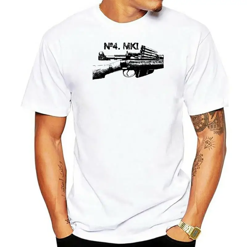 2019 Summer Hot Sale Men T-shirt Enfield No4 Mk1 Rifle T shirt WWII British 303 Longbranch, Jungle Carbine
2019 Summer Hot Sale Men T-shirt Enfield No4 Mk1 Rifle T shirt WWII British 303 Longbranch, Jungle Carbine