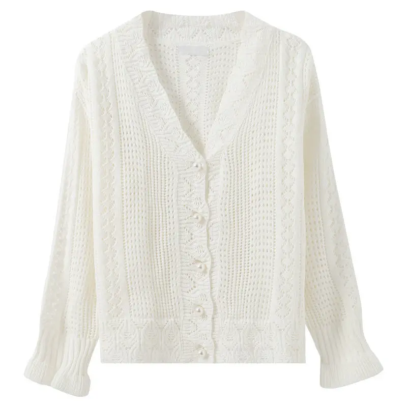 2021 New Autumn Fashion Women Cardigans Sweater V Neck Elegant Knitted Long Sleeve Hollow Out Sexy Tops Casual Coat Femme Y122
2021 New Autumn Fashion Women Cardigans Sweater V Neck Elegant Knitted Long Sleeve Hollow Out Sexy Tops Casual Coat Femme Y122