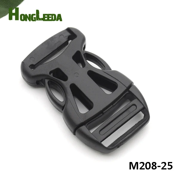 Бесплатная доставка 25 шт KAM M208 25mm пластиковые пряжки POM для сумок рюкзаков багажа