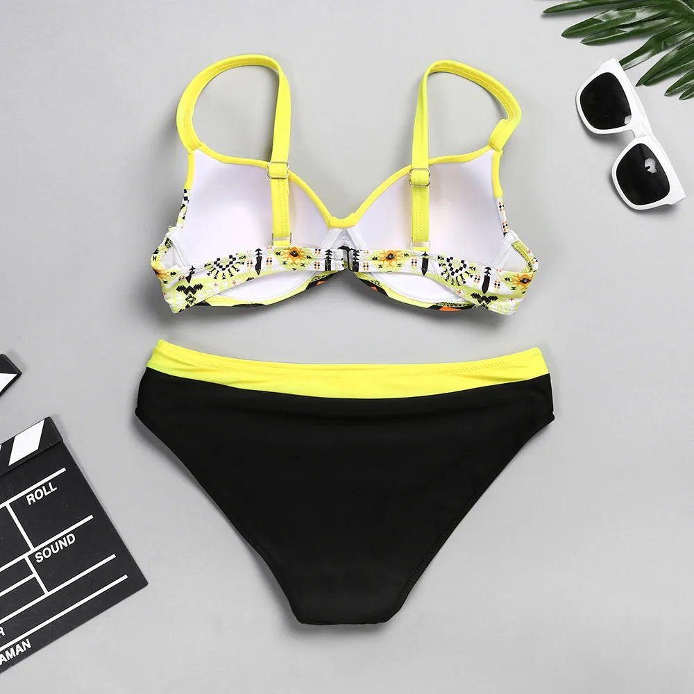 Sexy Print Swimwear Women Bikini Set Push Up Biquini Female Swimsuit Brazilian Retro Bathing Suit Bathers Beach Swimming #T2G
Sexy Print Swimwear Women Bikini Set Push Up Biquini Female Swimsuit Brazilian Retro Bathing Suit Bathers Beach Swimming #T2G