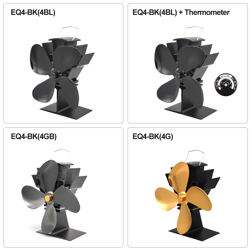 New Fireplace Parts 4 Blades Fireplace Fan Thermal Energy Burner Fan Heat Driven Circulation Eco Warm Winter Fireplace Fan
New Fireplace Parts 4 Blades Fireplace Fan Thermal Energy Burner Fan Heat Driven Circulation Eco Warm Winter Fireplace Fan