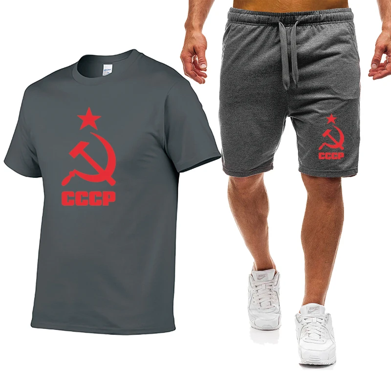 Men's POLO shirt CCCP Russian USSR Soviet Union Summer Casual Cotton Short Sleeve Round Neck Men's POLO shirt pants 2 piece suit
Men's POLO shirt CCCP Russian USSR Soviet Union Summer Casual Cotton Short Sleeve Round Neck Men's POLO shirt pants 2 piece suit