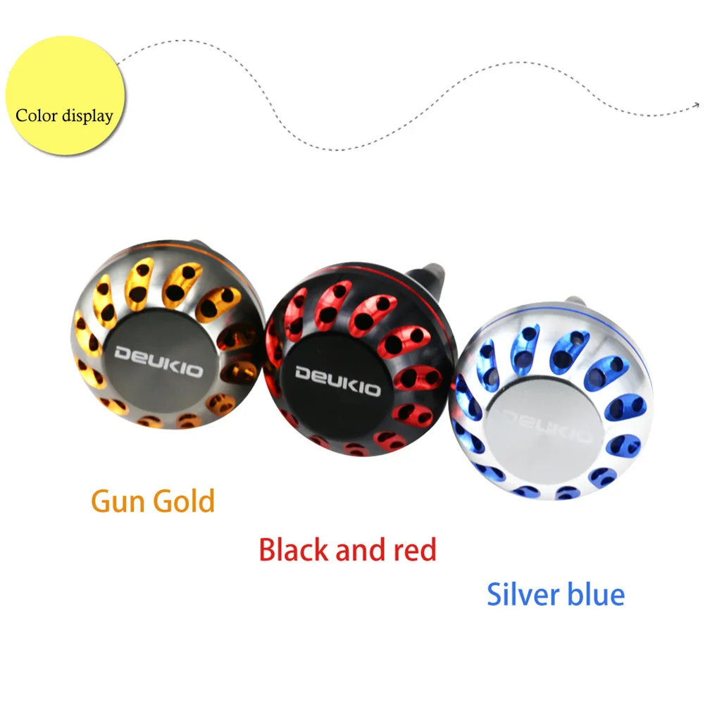 Deukio Fishing Reel Handle Knob 45mm Metal Fishing Reel Handle Fishing Wheel Rocker Arm Power Knob For S/D/A Fishing Reel
Deukio Fishing Reel Handle Knob 45mm Metal Fishing Reel Handle Fishing Wheel Rocker Arm Power Knob For S/D/A Fishing Reel