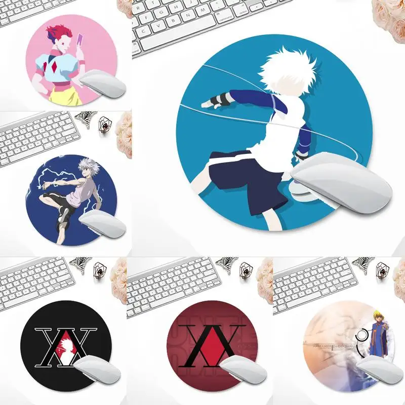 Hunter X Hunter Killua Figure Anime Comfort Mouse Mat Mousepad Game Office Work Round Mouse Mat pad Non-slip Laptop Cushion
Hunter X Hunter Killua Figure Anime Comfort Mouse Mat Mousepad Game Office Work Round Mouse Mat pad Non-slip Laptop Cushion