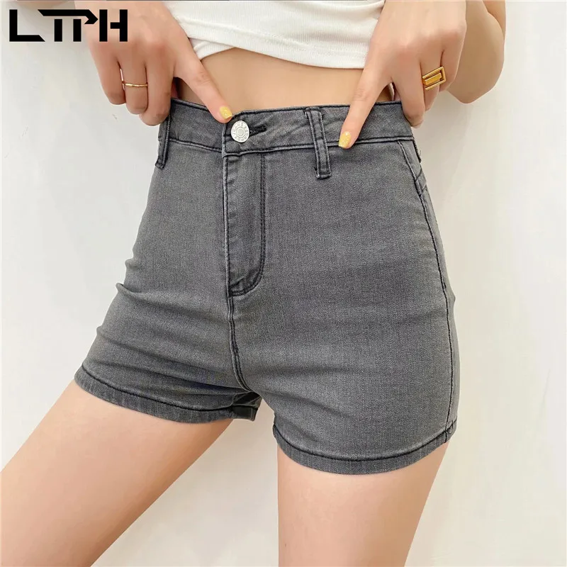 LTPH korean fashion high waist denim shorts women stretchy tights hip lift short jeans casual streetwear vintage 2021 autumn new
LTPH korean fashion high waist denim shorts women stretchy tights hip lift short jeans casual streetwear vintage 2021 autumn new