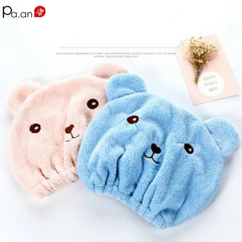 Шапка для волос быстросохнущая с мультяшным рисунком, Шапочка-полотенце для душа, для взрослых
Шапка для волос быстросохнущая с мультяшным рисунком, Шапочка-полотенце для душа, для взрослых