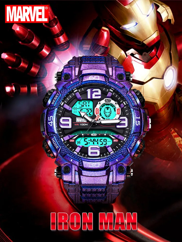 Disney Marvel Iron Man Watch Male Student Trendy Sports Waterproof Junior and Middle School Students Mechanical Electronic Watch
Disney Marvel Iron Man Watch Male Student Trendy Sports Waterproof Junior and Middle School Students Mechanical Electronic Watch