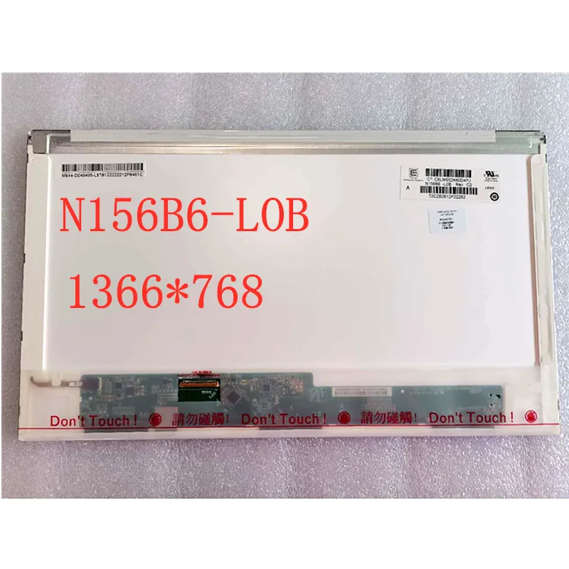 15.6" Laptop LCD Screen N156B6-LOB BT156GW01 HB156WX1 N156BGE-L21 N156B6-L02 matrix display panel replacement 1366*768
15.6" Laptop LCD Screen N156B6-LOB BT156GW01 HB156WX1 N156BGE-L21 N156B6-L02 matrix display panel replacement 1366*768