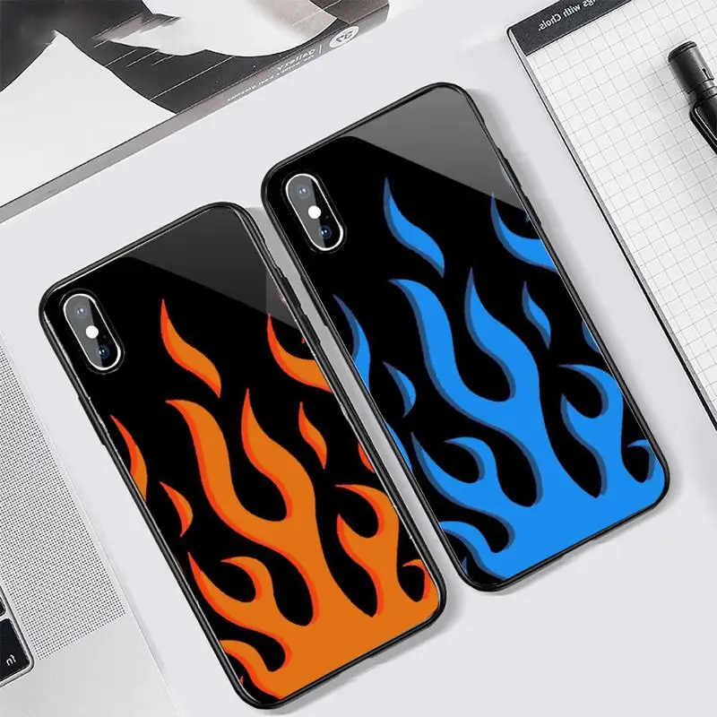 Fashion Red Flames Fitted Phone Case Tempered glass For iphone 6 7 8 plus X XS XR 11 12 13 PRO MAX mini
Fashion Red Flames Fitted Phone Case Tempered glass For iphone 6 7 8 plus X XS XR 11 12 13 PRO MAX mini