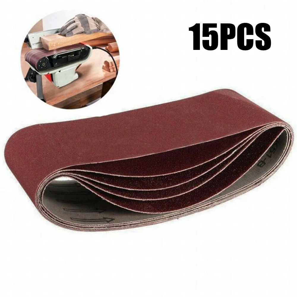 15pcs Abrasive Sanding Belts 75x457mm Sander Resin Grinding Machine 40-240 Grit For Wood Soft Metal Polishing
15pcs Abrasive Sanding Belts 75x457mm Sander Resin Grinding Machine 40-240 Grit For Wood Soft Metal Polishing