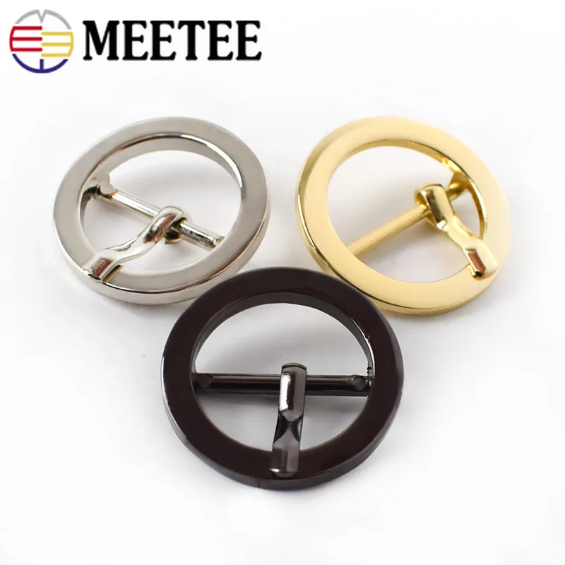 Meetee 10/20/50pcs ID25mm Metal Pin Buckle for Bag Shoes Strap Belt Adjust Hook Webbing Buckles Snap Clasp DIY Luggage Accessory
Meetee 10/20/50pcs ID25mm Metal Pin Buckle for Bag Shoes Strap Belt Adjust Hook Webbing Buckles Snap Clasp DIY Luggage Accessory