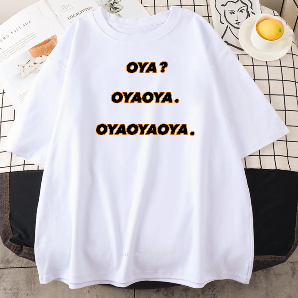 Oya Anime Haikyuu Print T Shirts Summer Short Sleeve Loose O Neck Streetwear Tee Shirts Casual Oversized T-shirts
Oya Anime Haikyuu Print T Shirts Summer Short Sleeve Loose O Neck Streetwear Tee Shirts Casual Oversized T-shirts
