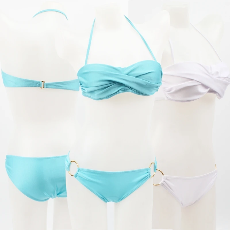 Twisted Push Up Top Ringed Bottom Bikini Set Seaby and Leisure Holiday Hot Sales Women's Bikinis
Twisted Push Up Top Ringed Bottom Bikini Set Seaby and Leisure Holiday Hot Sales Women's Bikinis