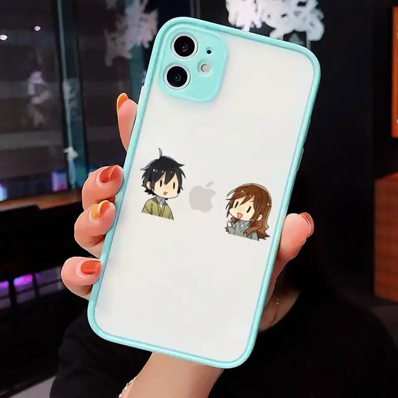 Horimiya Phone Case Matte Transparent for iPhone 7 8 11 12 s mini pro X XS XR MAX Plus cover funda
Horimiya Phone Case Matte Transparent for iPhone 7 8 11 12 s mini pro X XS XR MAX Plus cover funda