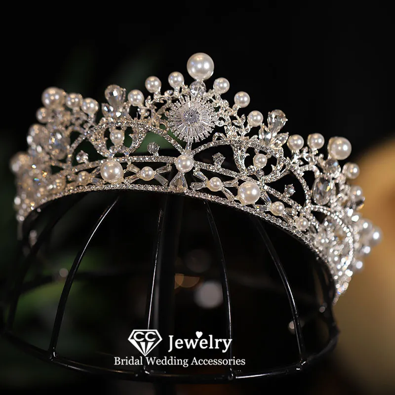 CC Crown Wedding Accessories for Women Bridal Headdress Engagement Hair Ornaments Luxury Jewelry Baroque Style Tiaras Gift AN206
CC Crown Wedding Accessories for Women Bridal Headdress Engagement Hair Ornaments Luxury Jewelry Baroque Style Tiaras Gift AN206