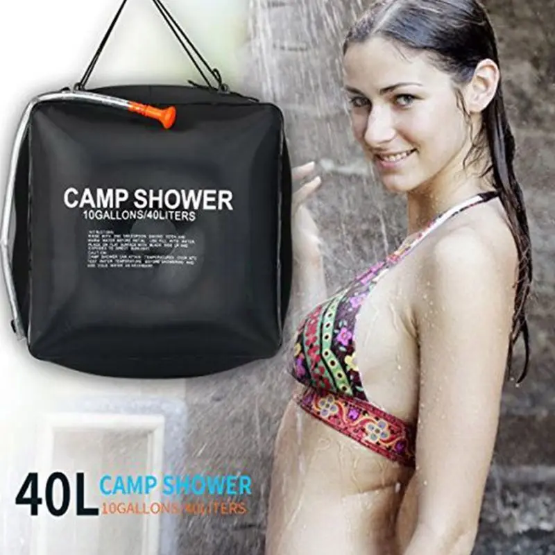 Outdoor Solar Shower Bag Portable 40 Liter Capacity Hiking Camping Sport Heating Shower Bathing Bag
Outdoor Solar Shower Bag Portable 40 Liter Capacity Hiking Camping Sport Heating Shower Bathing Bag