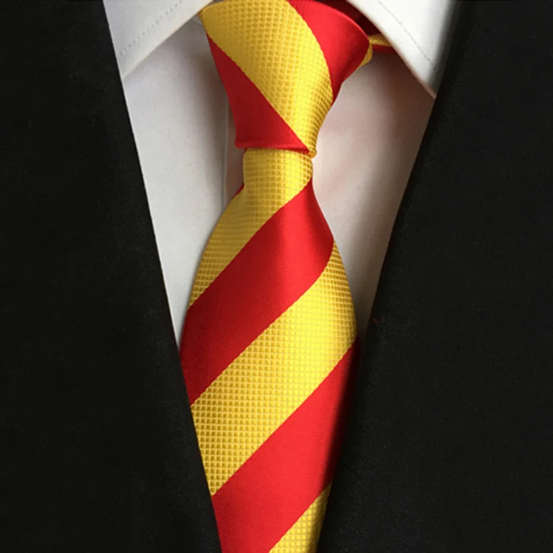 Casual And Comfortable Shopping Fashion Tie New Style Red Yellow Stripe Neck Tie for Men Suit Cravat Wedding Party Neckties 
Casual And Comfortable Shopping Fashion Tie New Style Red Yellow Stripe Neck Tie for Men Suit Cravat Wedding Party Neckties