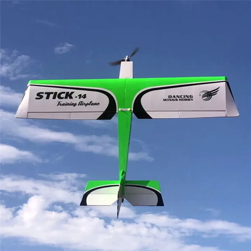 Dancing Wings Hobby STICK-14 V2 1400mm Wingspan Balsa Wood 3D Aerobatic Trainer RC Drone Airplane KIT Version Model For Beginner
Dancing Wings Hobby STICK-14 V2 1400mm Wingspan Balsa Wood 3D Aerobatic Trainer RC Drone Airplane KIT Version Model For Beginner