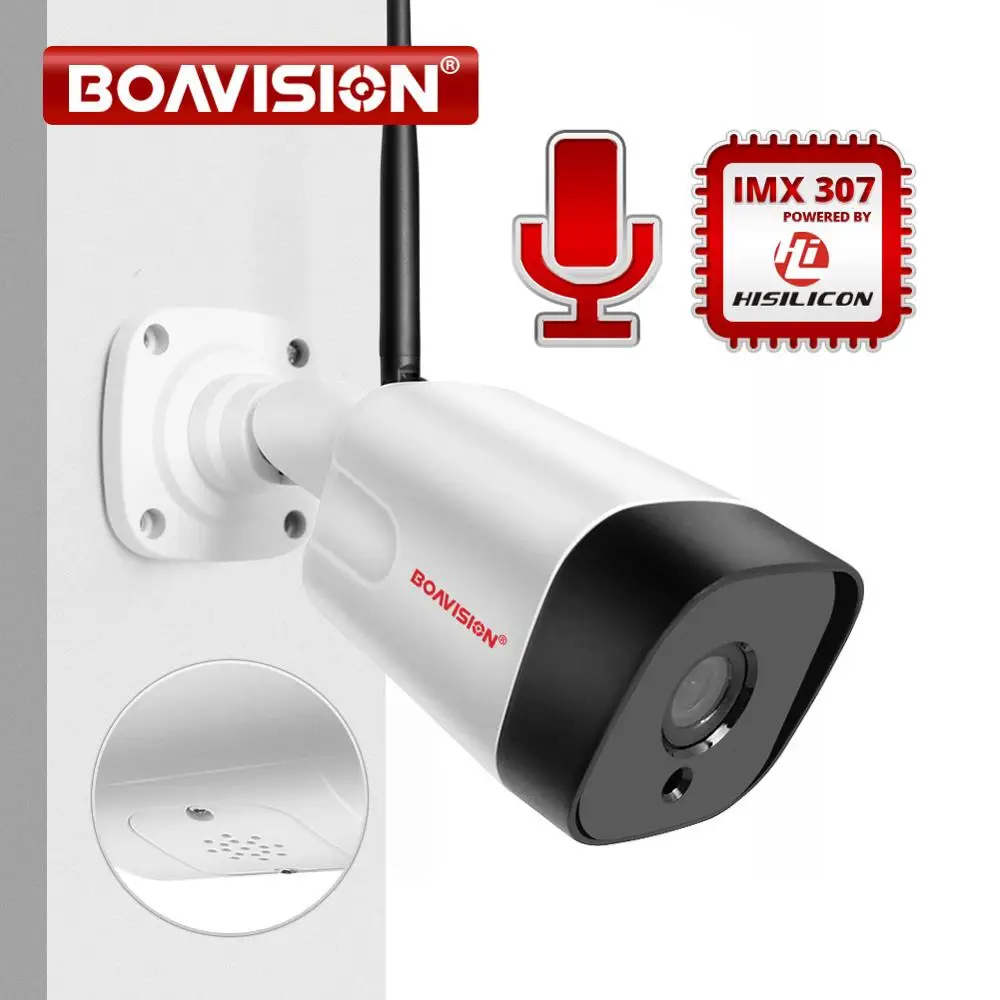HD 1080P IP Camera Outdoor WiFi Two Way Audio Home Security Camera Wireless Surveillance Bullet Waterproof IP Camera
HD 1080P IP Camera Outdoor WiFi Two Way Audio Home Security Camera Wireless Surveillance Bullet Waterproof IP Camera