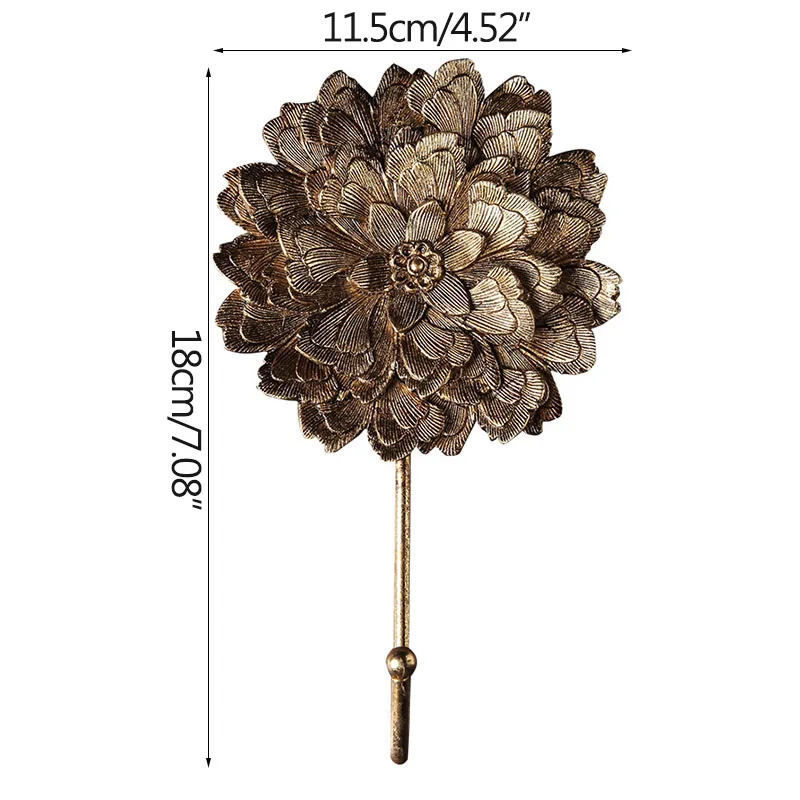 Strongwell European Retro Golden Pattern Hook Bedroom Clothes Hook Modern Art Hanging Craft Home Wedding Wall Decoration Hooks
Strongwell European Retro Golden Pattern Hook Bedroom Clothes Hook Modern Art Hanging Craft Home Wedding Wall Decoration Hooks