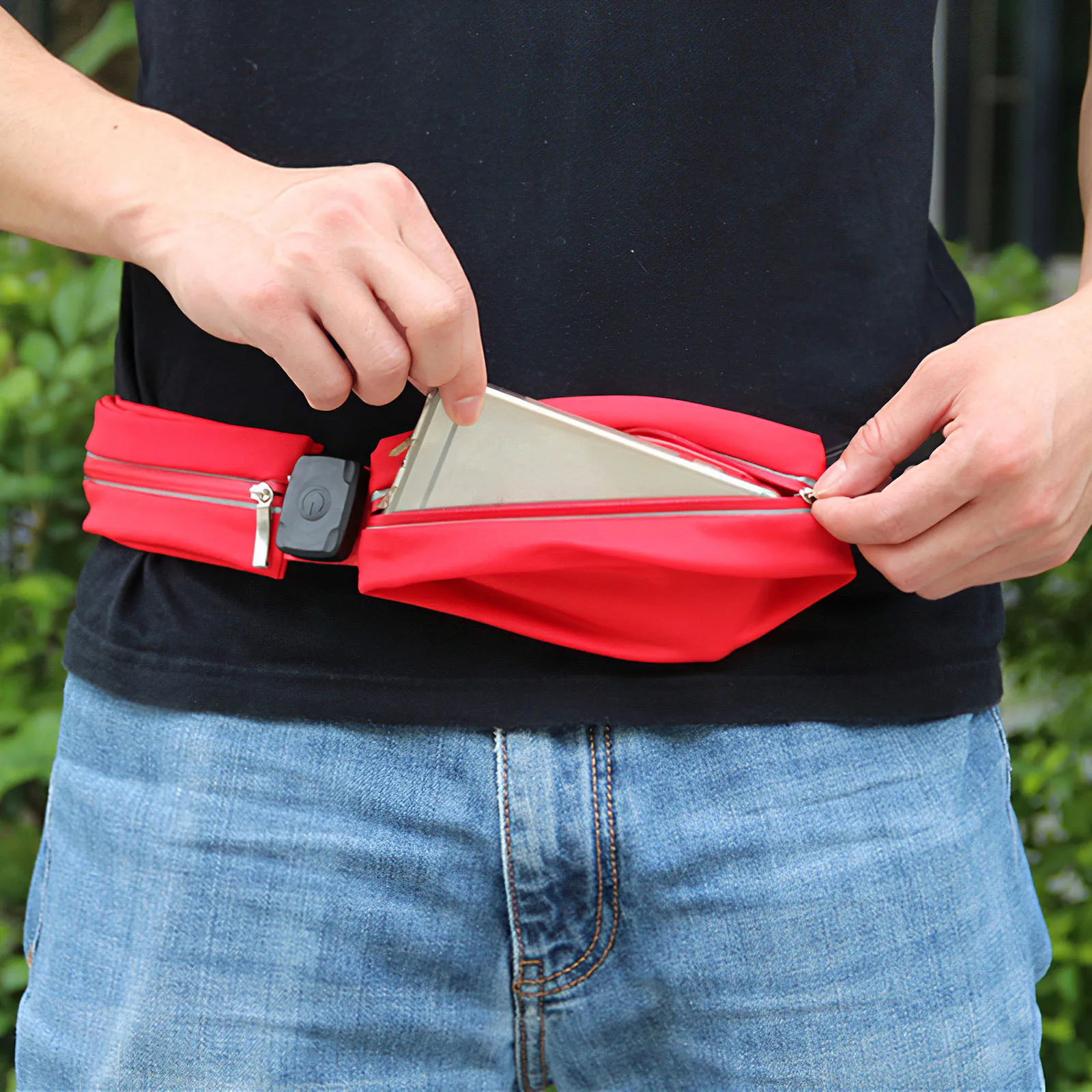 Outdoor Running Reflective Waist Bag Waterproof Mobile Jogging Belt Bag LED Belt Bag Running Phone Holder Sport Accessories
Outdoor Running Reflective Waist Bag Waterproof Mobile Jogging Belt Bag LED Belt Bag Running Phone Holder Sport Accessories