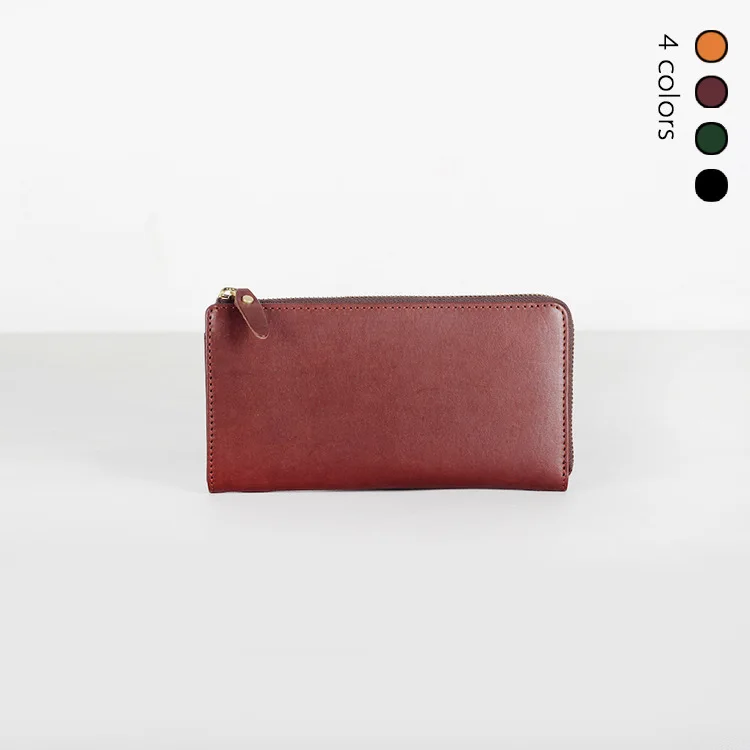 Women's tanned leather wallet, fashionable multi-functional pure leather long wallet, made of vegetable tanned leather, new in
Women's tanned leather wallet, fashionable multi-functional pure leather long wallet, made of vegetable tanned leather, new in