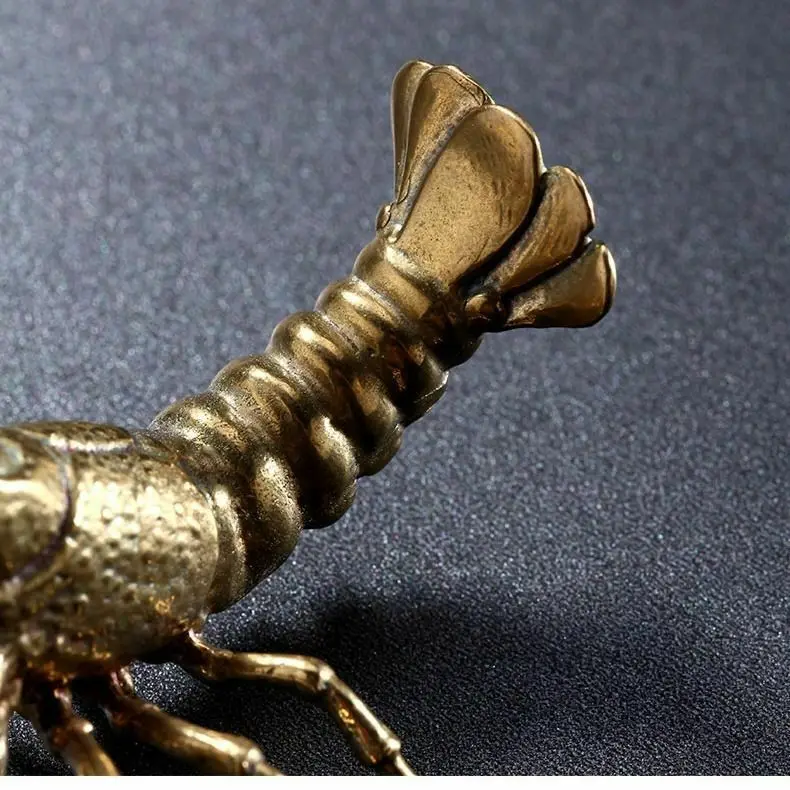 Brass Crayfish Personalized Tea Table Decoration Boutique Creative Decoration
Brass Crayfish Personalized Tea Table Decoration Boutique Creative Decoration