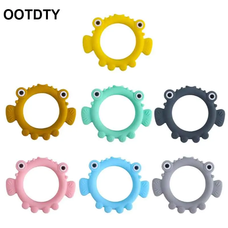 Silicone Cartoon Fish Toddler Molar Teeth Pain Relief Tool Kids Teether Teething Baby Shower Gift
Silicone Cartoon Fish Toddler Molar Teeth Pain Relief Tool Kids Teether Teething Baby Shower Gift