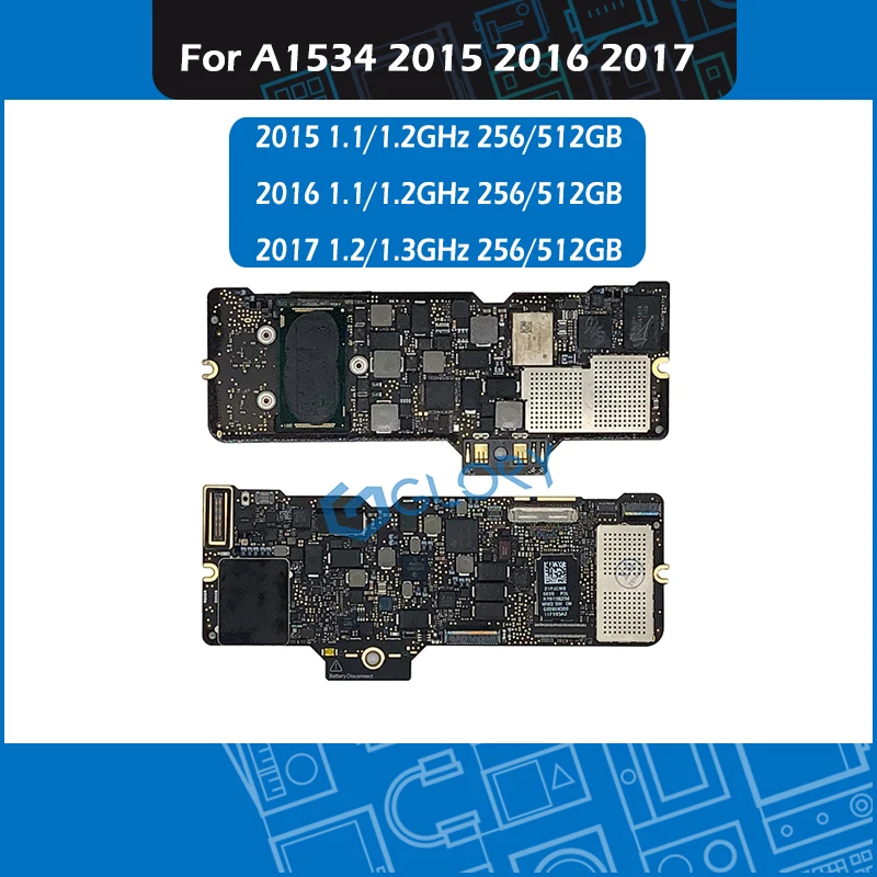 820-00045-A 820-00244-A 820-00687-A A1534 Logic board Motherboard For Macbook Retina 12" A1534 2015 2016 2017
820-00045-A 820-00244-A 820-00687-A A1534 Logic board Motherboard For Macbook Retina 12" A1534 2015 2016 2017