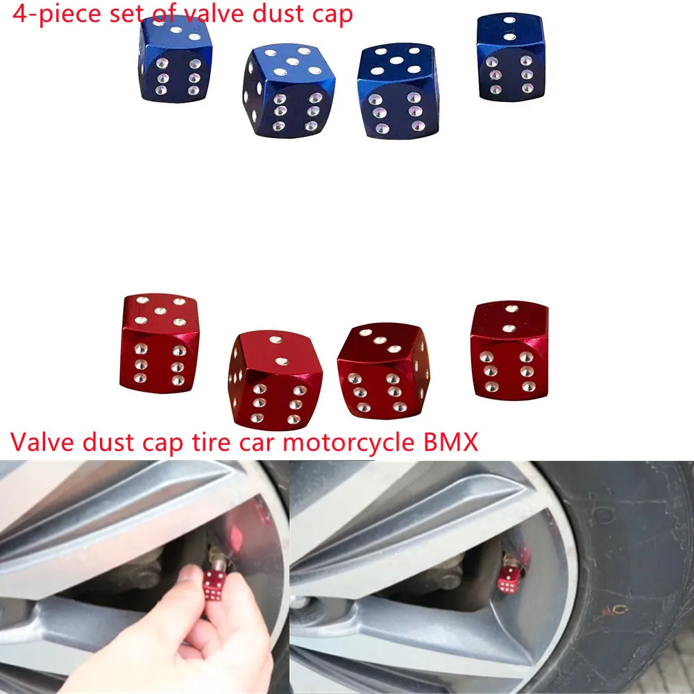 4-Piece Set Blue Dice Valve Dust Cap Tire Car Motorcycle BMX Electric Cars Tire Va4-Piece Set Blue Dice Valve Dust Cap Tire Car
4-Piece Set Blue Dice Valve Dust Cap Tire Car Motorcycle BMX Electric Cars Tire Va4-Piece Set Blue Dice Valve Dust Cap Tire Car