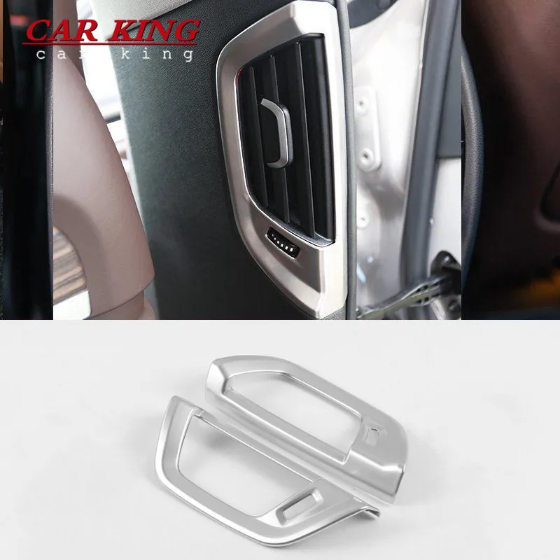For BMW 5 Series G30 G31 2017 2018 2019 ABS Chrome Car Rear Side Air conditioner Outlet Cover Trim Car-Styling Accessories 2pcs
For BMW 5 Series G30 G31 2017 2018 2019 ABS Chrome Car Rear Side Air conditioner Outlet Cover Trim Car-Styling Accessories 2pcs