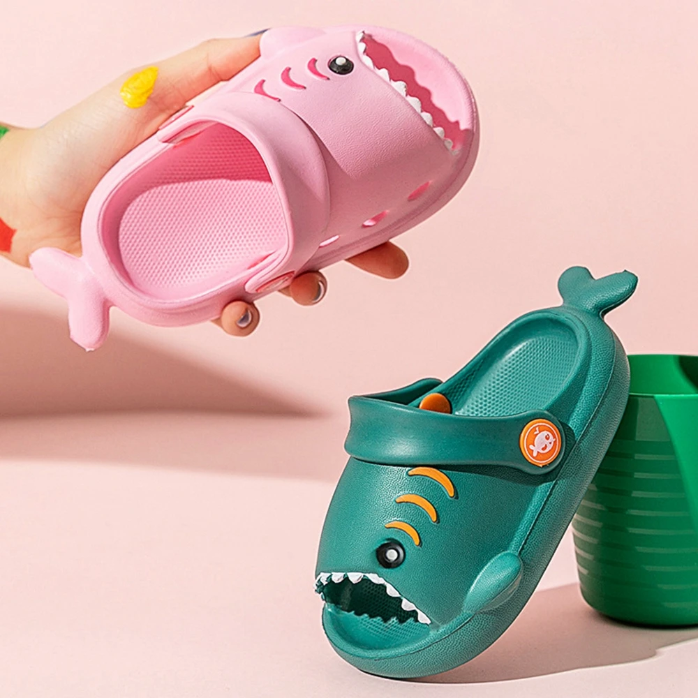 Newest Baby Slippers Summer Fashion Fun Cute Shark Outdoor Beach Shoes Soft Bottom Bathroom Non-Slip Toddler Kids Sandals
Newest Baby Slippers Summer Fashion Fun Cute Shark Outdoor Beach Shoes Soft Bottom Bathroom Non-Slip Toddler Kids Sandals