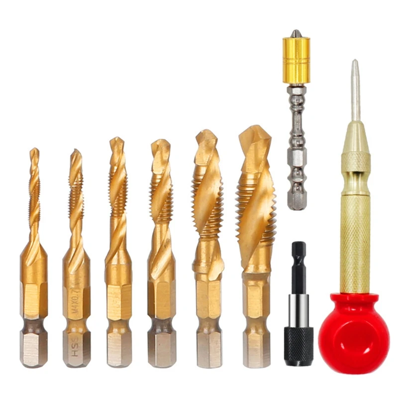 Tap Hole Combination Center Punch Set Quick Release Extension Woodworking Tools Y4QC
Tap Hole Combination Center Punch Set Quick Release Extension Woodworking Tools Y4QC