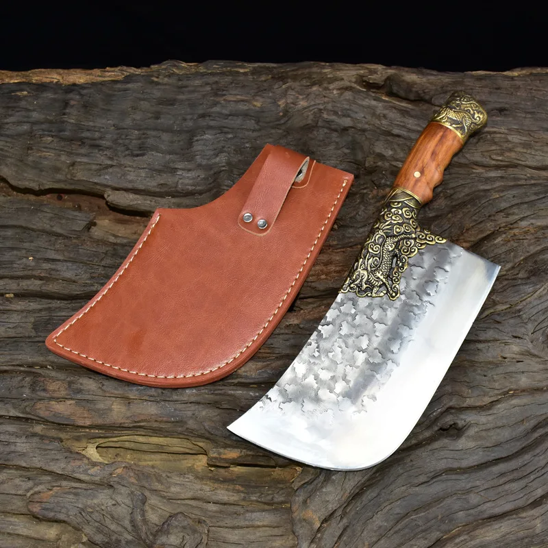Handmade Sharp Blade Kitchen Chinese Knives Slicing Chef Knife Meat Cleaver Figured Vegetable Cutter Chopper Cooking Tools
Handmade Sharp Blade Kitchen Chinese Knives Slicing Chef Knife Meat Cleaver Figured Vegetable Cutter Chopper Cooking Tools