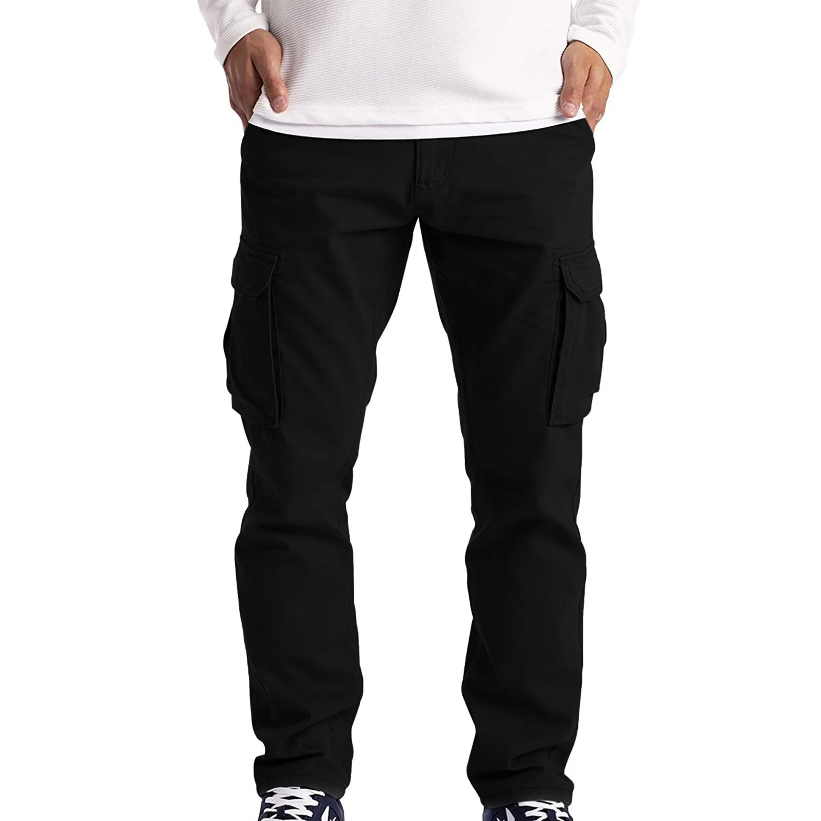 Summer Men's Pants Large Size Straight Fit Big Sizes 5XL Side Pockets Wide Leg Cotton Black Cargo Pants Work Trousers Male Pants
Summer Men's Pants Large Size Straight Fit Big Sizes 5XL Side Pockets Wide Leg Cotton Black Cargo Pants Work Trousers Male Pants