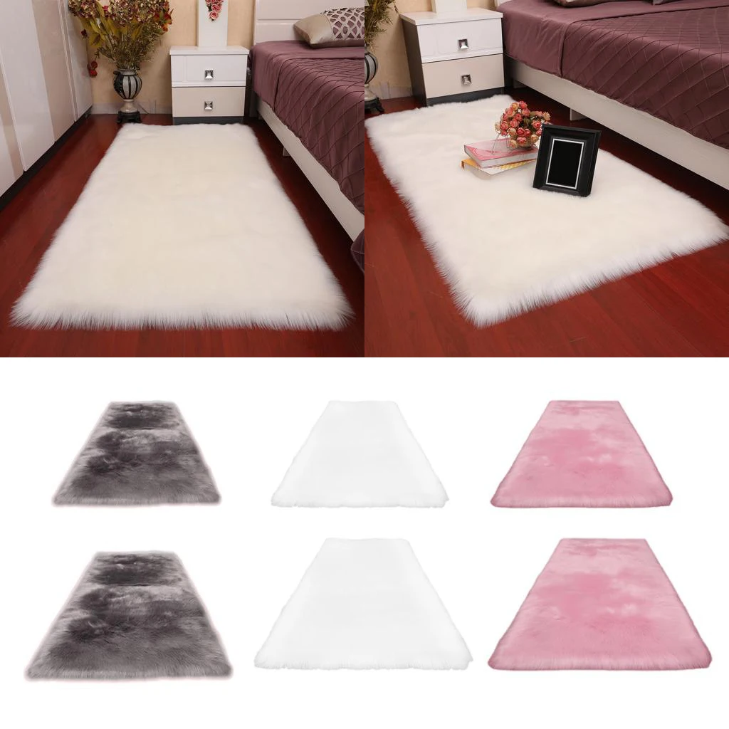 Luxury Faux Fur Area Rugs Bedroom Bedside Shaggy Soft Carpet Mat Sofa Bench Non Slip Living Room Mats Home Decor 60x150cm
Luxury Faux Fur Area Rugs Bedroom Bedside Shaggy Soft Carpet Mat Sofa Bench Non Slip Living Room Mats Home Decor 60x150cm