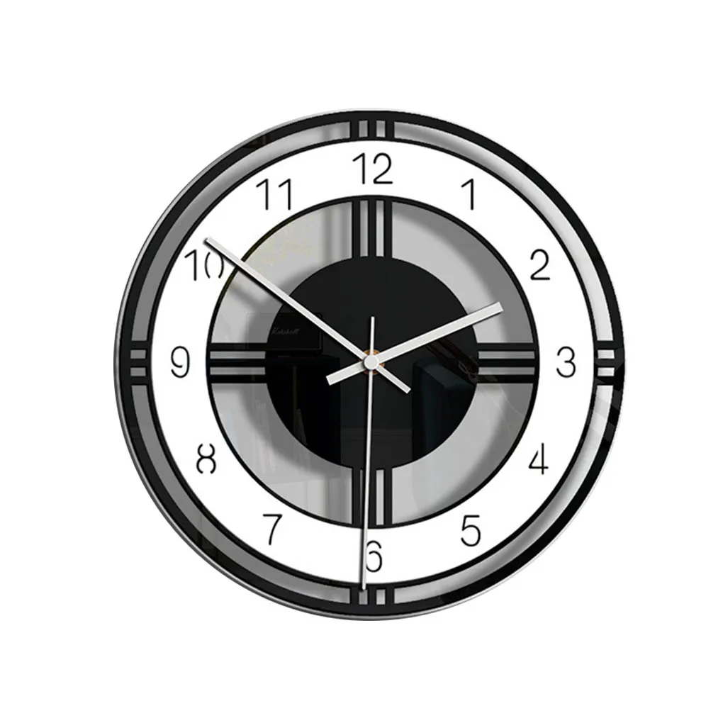Round Dial Wall Clock Home Living Room Bedroom Acrylic Pointer Clock Simple Vintage Style
Round Dial Wall Clock Home Living Room Bedroom Acrylic Pointer Clock Simple Vintage Style
