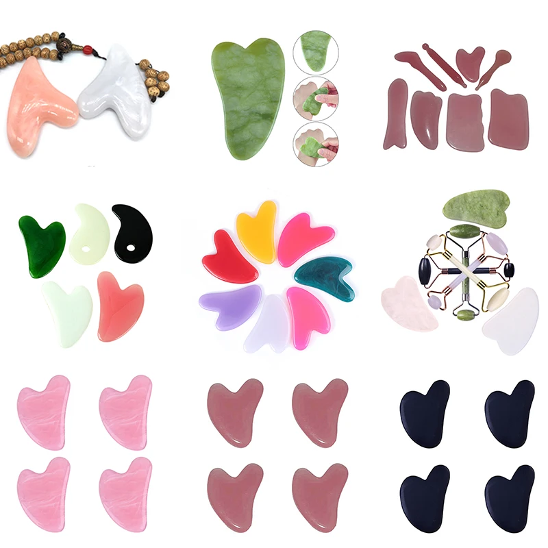 1pc Gua Sha Board Facial Scraping Scrapping Plate Face Body Massage Tool New SPA Massage Beeswax Guasha Scraping For Neck Back
1pc Gua Sha Board Facial Scraping Scrapping Plate Face Body Massage Tool New SPA Massage Beeswax Guasha Scraping For Neck Back