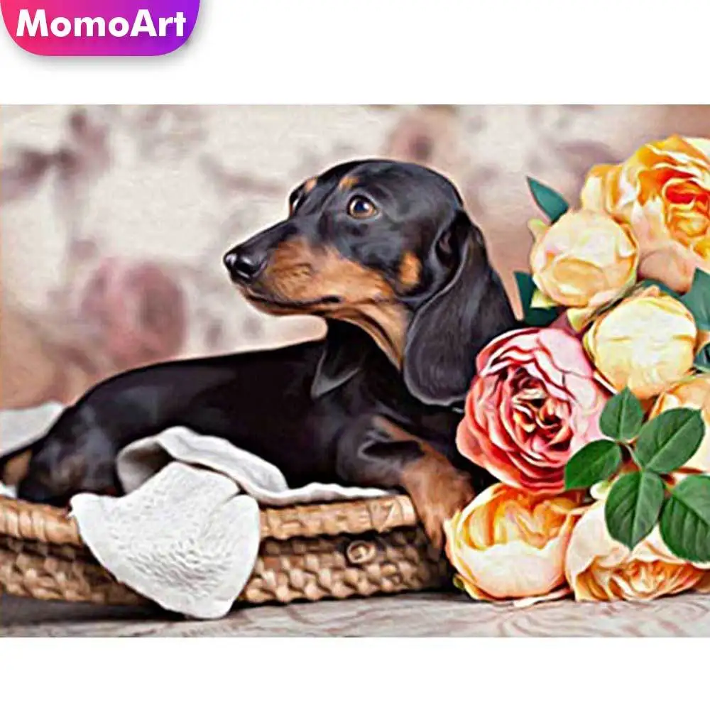 Momoart 5D Diamond Painting Dog Rhinestone Picture Mosaic Art Set Diamond Embroidery Animal Full Kits Handmade Wall Decor
Momoart 5D Diamond Painting Dog Rhinestone Picture Mosaic Art Set Diamond Embroidery Animal Full Kits Handmade Wall Decor