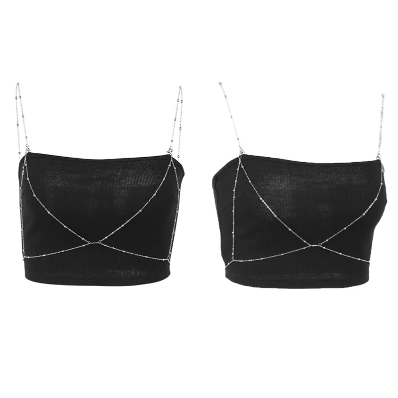 Spaghetti Straps Women Punk Streetwear Sexy Black Camisoles Summer Tops Harajuku Gothic Tops
Spaghetti Straps Women Punk Streetwear Sexy Black Camisoles Summer Tops Harajuku Gothic Tops