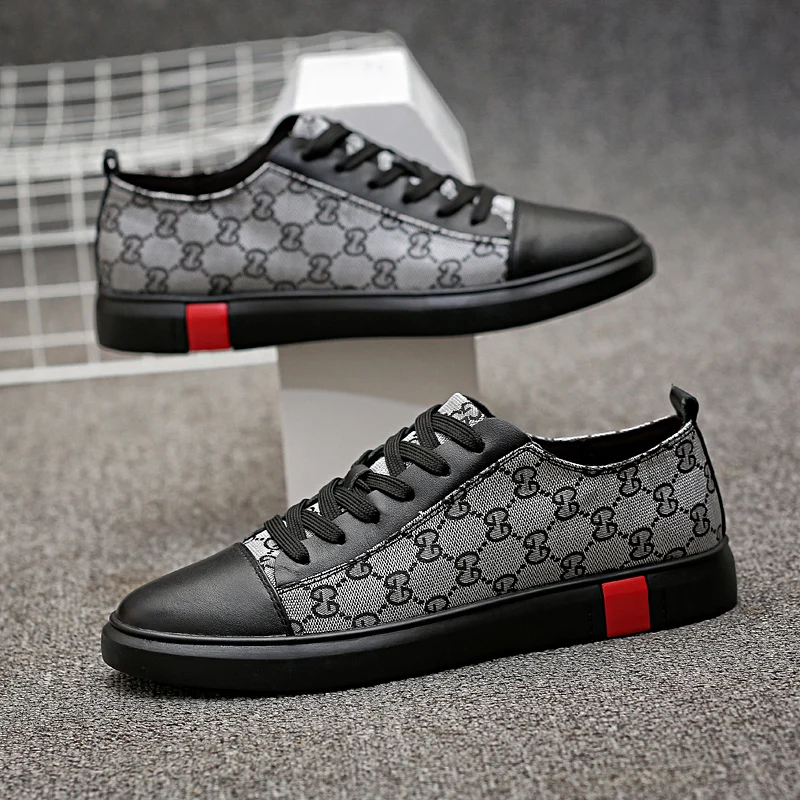 Spring Summer Casual Leather Shoes Trend Men's Shoes Wild Mens Flats Shoes Waterproof Non-slip Board Shoe Male Footwear Brand
Spring Summer Casual Leather Shoes Trend Men's Shoes Wild Mens Flats Shoes Waterproof Non-slip Board Shoe Male Footwear Brand