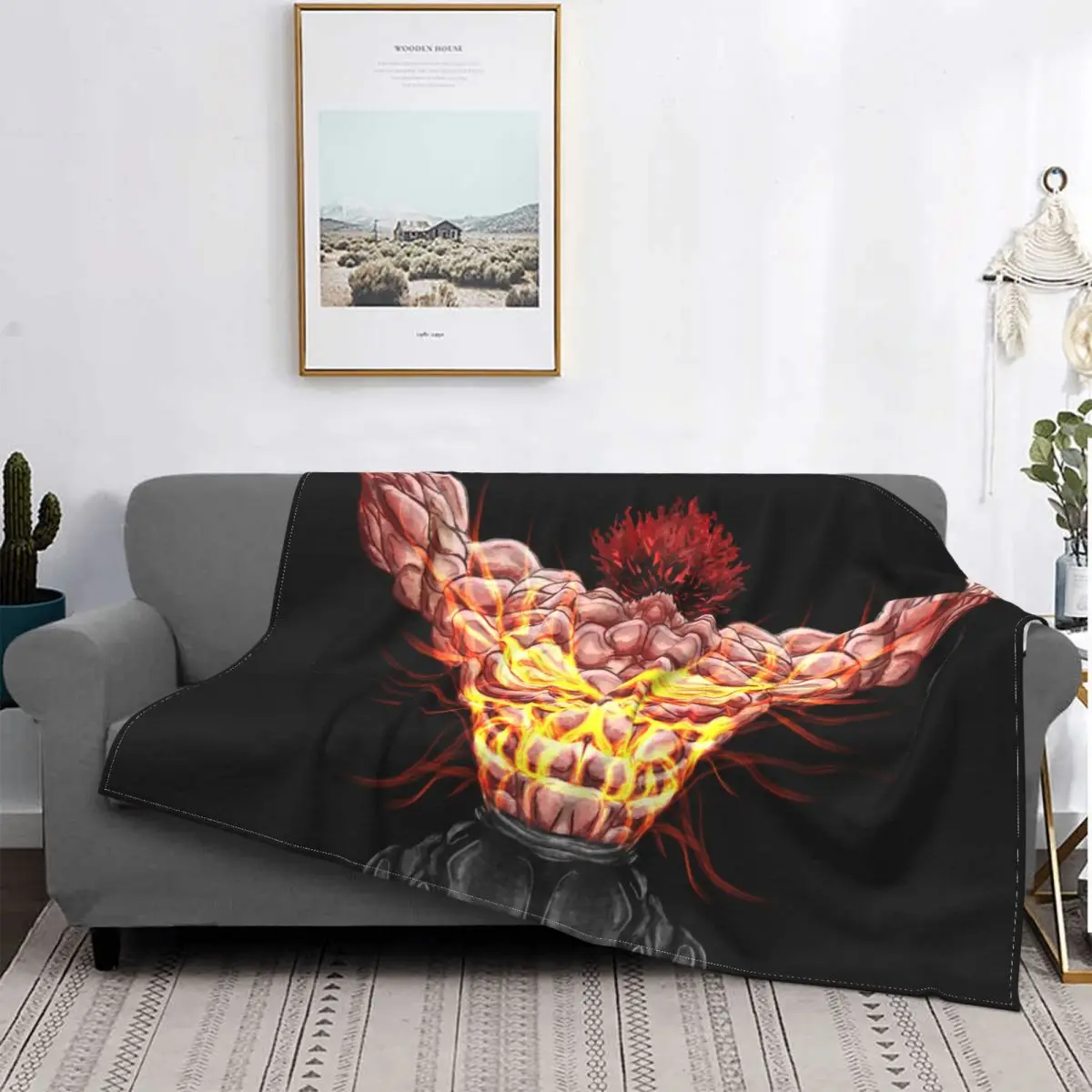 Baki Hanma Yujiro Fighting Manga Blanket Flannel Demon Back Cozy Soft FLeece Bedspread
Baki Hanma Yujiro Fighting Manga Blanket Flannel Demon Back Cozy Soft FLeece Bedspread
