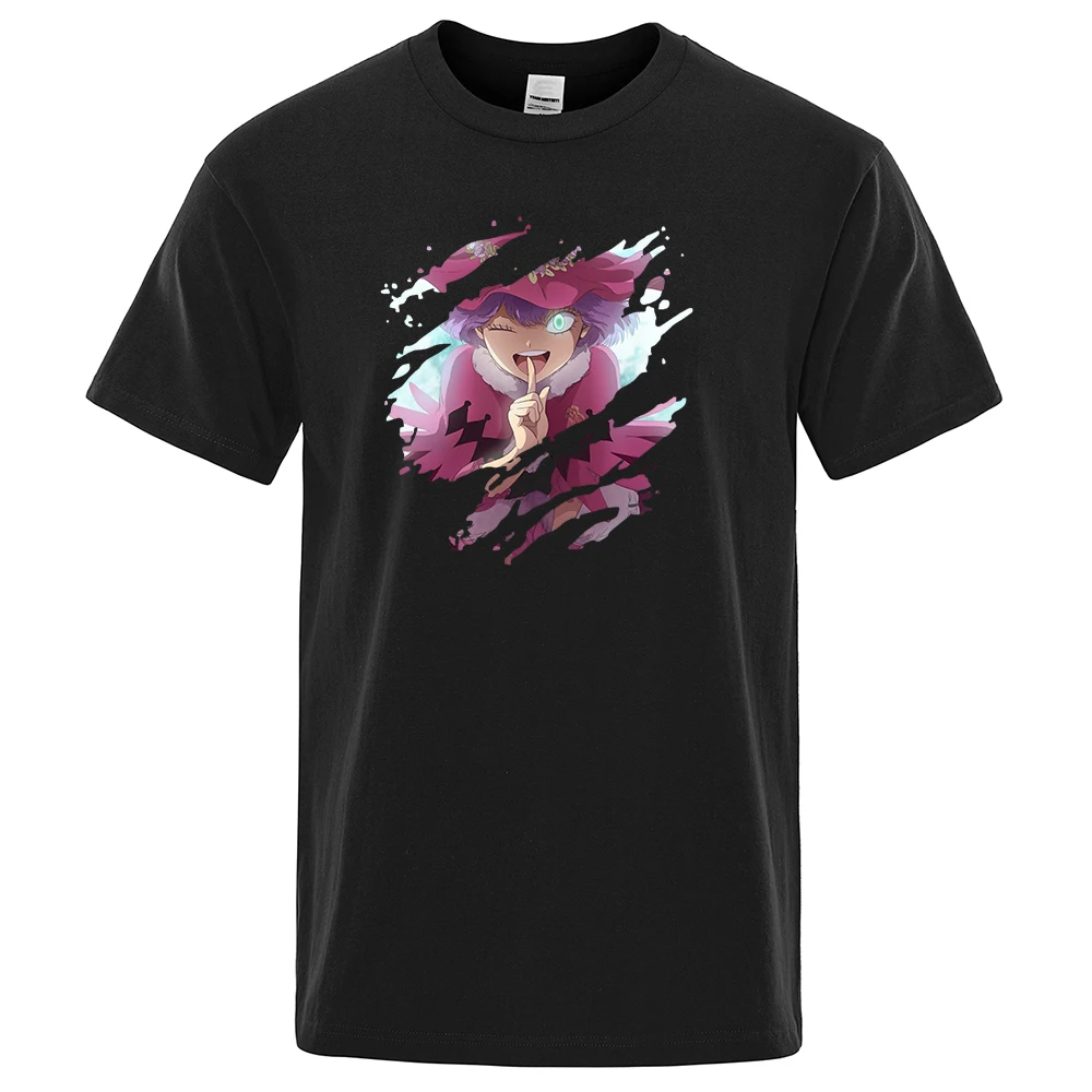 Mens Comfortable Casual Tshirts Anime Black Clover Prints T-Shirts Style Cotton Breathable Clothing Vintage Soft Male Tshirts
Mens Comfortable Casual Tshirts Anime Black Clover Prints T-Shirts Style Cotton Breathable Clothing Vintage Soft Male Tshirts