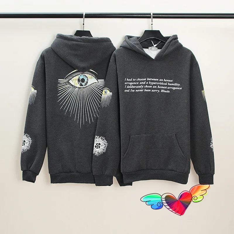 2021FW RHUDE Eye Of Prophecy Hoodie Men Women High Quality Wash Make Old Rhude Pullovers Graphic Printing Sweatshirts
2021FW RHUDE Eye Of Prophecy Hoodie Men Women High Quality Wash Make Old Rhude Pullovers Graphic Printing Sweatshirts