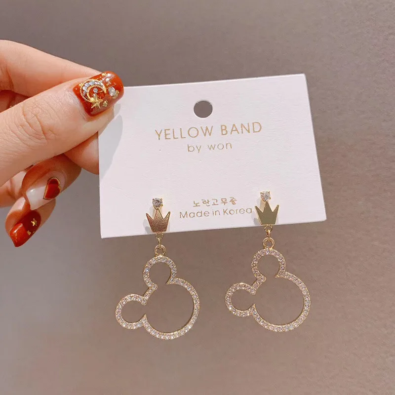 925 Silver Earrings Inlaid Diamond Pearl Crown Women Earrings Cute Cartoon Drop Earrings Sweet Fashion Jewelry Accessories gifts
925 Silver Earrings Inlaid Diamond Pearl Crown Women Earrings Cute Cartoon Drop Earrings Sweet Fashion Jewelry Accessories gifts