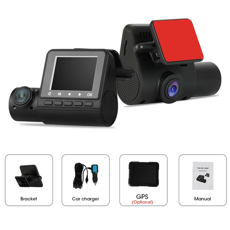 MINI 2 inch car DVR driving recorder 128G 1080P front and rear lens IPS screen GPS track playback parking monitoring G sensor
MINI 2 inch car DVR driving recorder 128G 1080P front and rear lens IPS screen GPS track playback parking monitoring G sensor