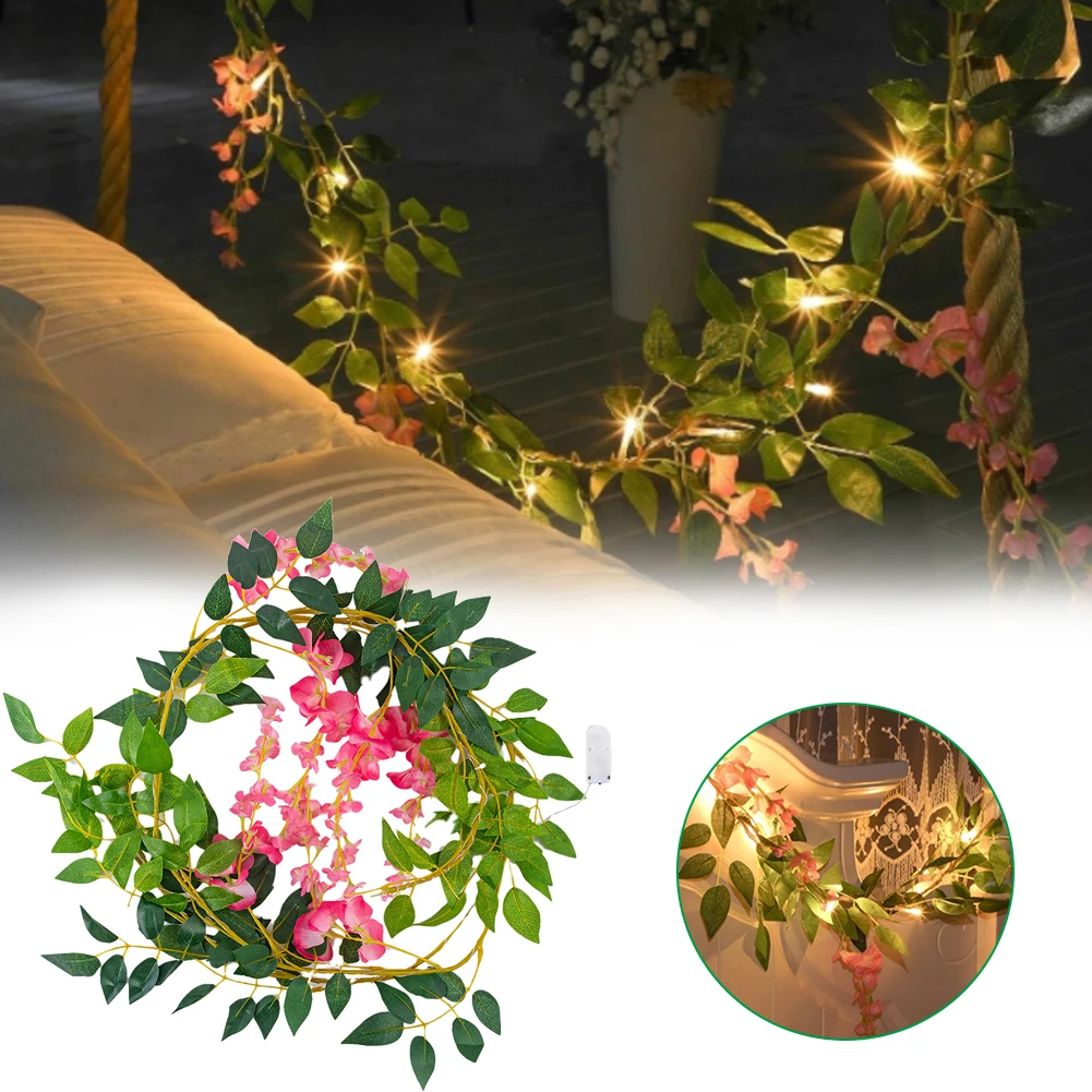 Led Artificial Wisteria Flower Home Decoration Light String Simulation Flower Decoration Light String Atmosphere Light
Led Artificial Wisteria Flower Home Decoration Light String Simulation Flower Decoration Light String Atmosphere Light