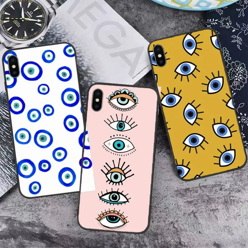 Evil eye Phone Case for iPhone 11 12 13 pro XS MAX 8 7 6 6S Plus X 5S SE 2020 XR mini
Evil eye Phone Case for iPhone 11 12 13 pro XS MAX 8 7 6 6S Plus X 5S SE 2020 XR mini